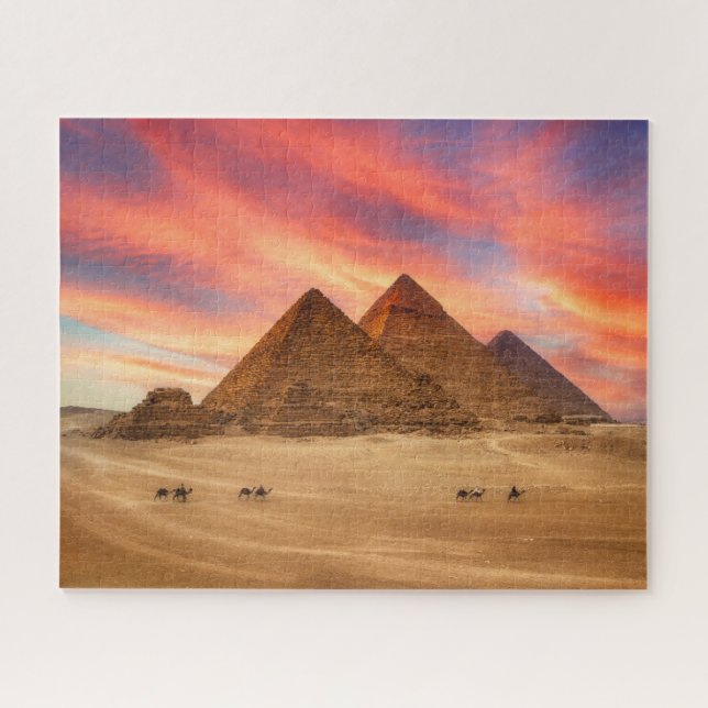 Monuments | The Great Pyramids Jigsaw Puzzle (Horizontal)