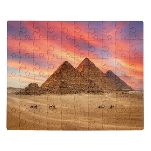 Monuments  The Great Pyramids Jigsaw Puzzle