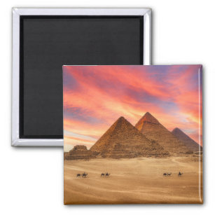 Monuments   The Great Pyramids Magnet