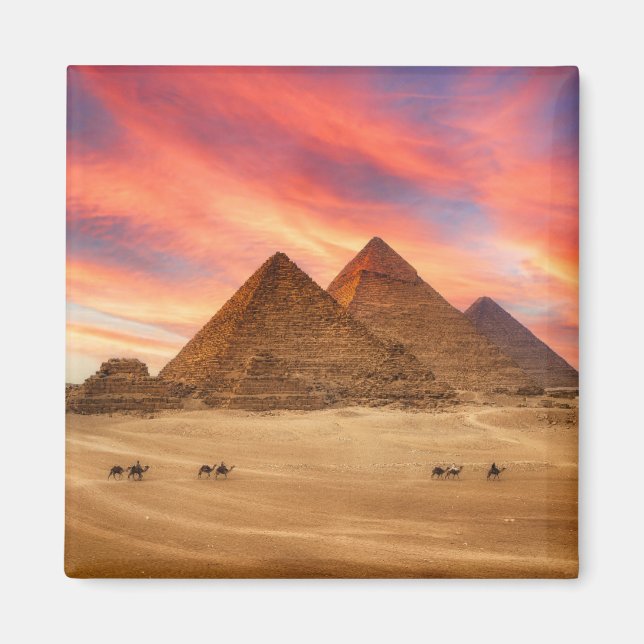Monuments | The Great Pyramids Magnet (Front)