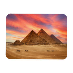 Monuments   The Great Pyramids Magnet