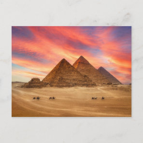 Monuments | The Great Pyramids Postcard