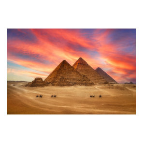 Monuments | The Great Pyramids Poster