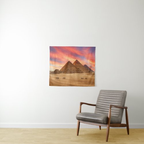 Monuments  The Great Pyramids Tapestry