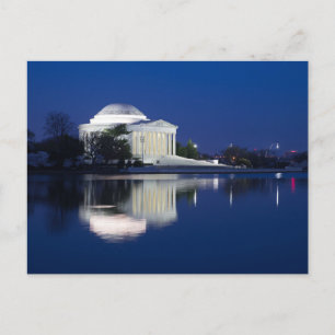 Monuments The Jefferson Memorial Postcard