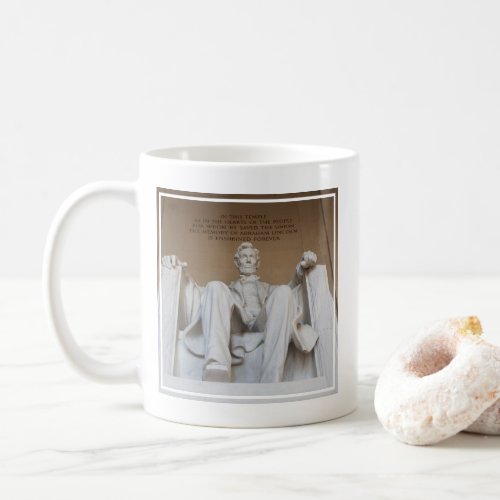 Monuments  The Lincoln Memorial Coffee Mug