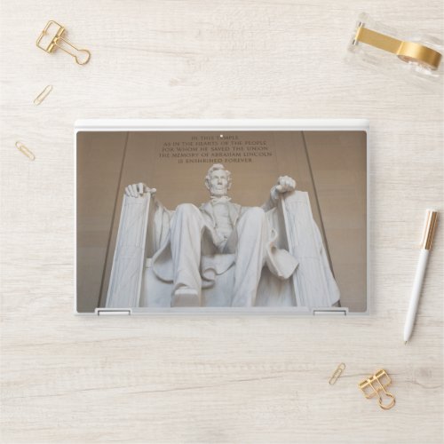 Monuments  The Lincoln Memorial HP Laptop Skin