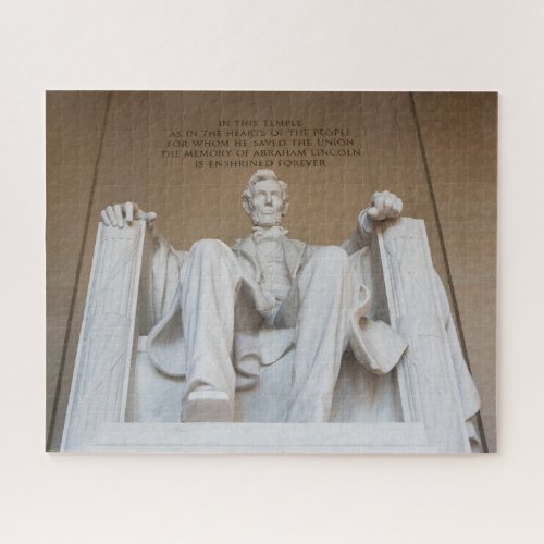Monuments  The Lincoln Memorial Jigsaw Puzzle