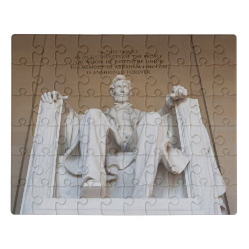Monuments  The Lincoln Memorial Jigsaw Puzzle