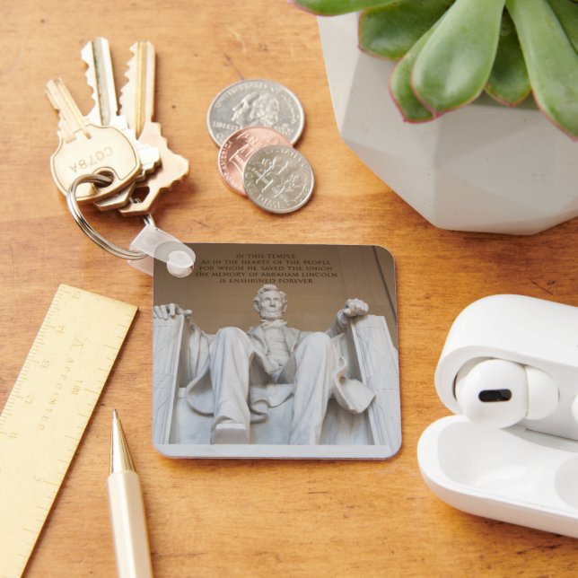 Monuments | The Lincoln Memorial Keychain (Desk)