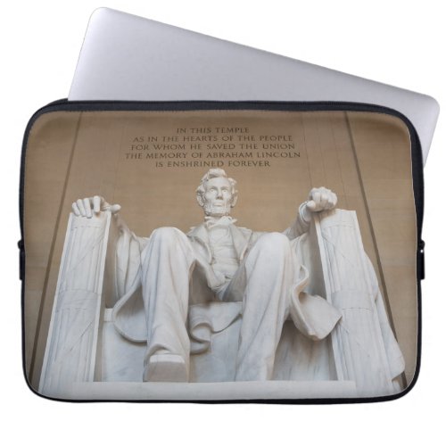 Monuments  The Lincoln Memorial Laptop Sleeve