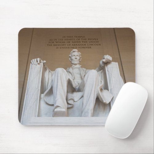 Monuments  The Lincoln Memorial Mouse Pad