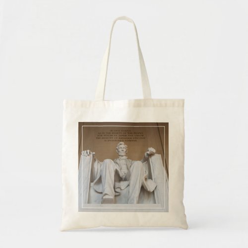 Monuments  The Lincoln Memorial Tote Bag