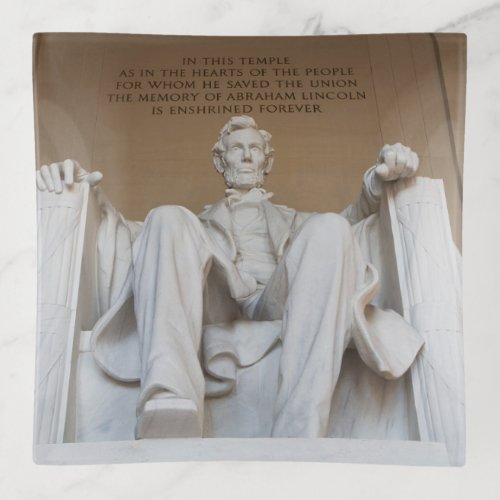 Monuments  The Lincoln Memorial Trinket Tray