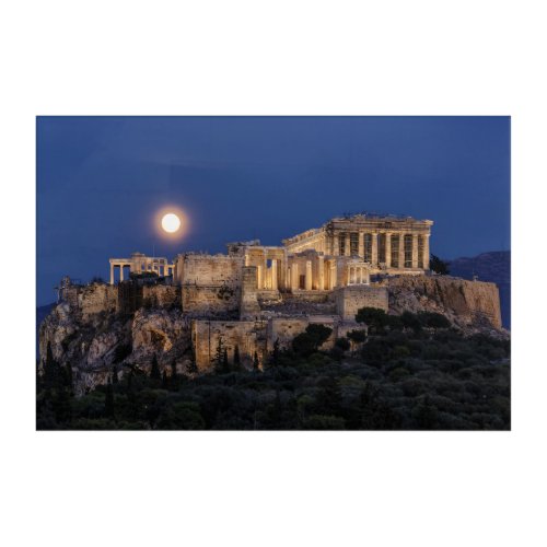 Monuments  The Parthenon Athens Greece Acrylic Print