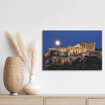 Monuments | The Parthenon Athens  Greece Canvas Print by intothewild at Zazzle