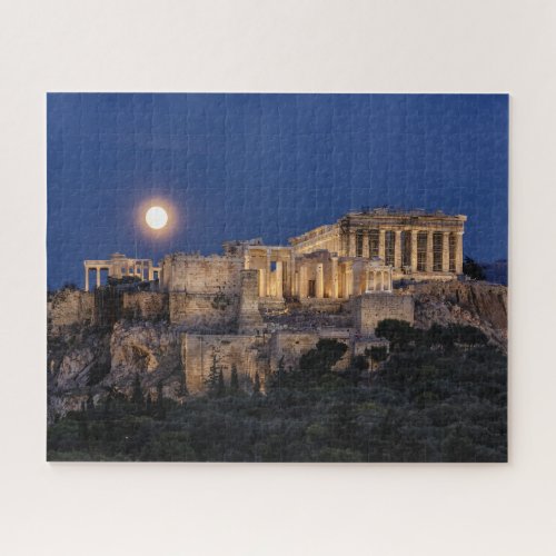 Monuments  The Parthenon Athens Greece Jigsaw Puzzle