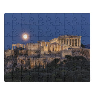 Monuments   The Parthenon Athens, Greece Jigsaw Puzzle