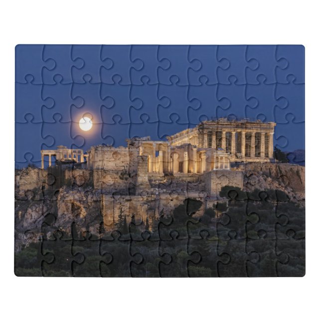 Monuments | The Parthenon Athens, Greece Jigsaw Puzzle (Puzzle Horizontal)