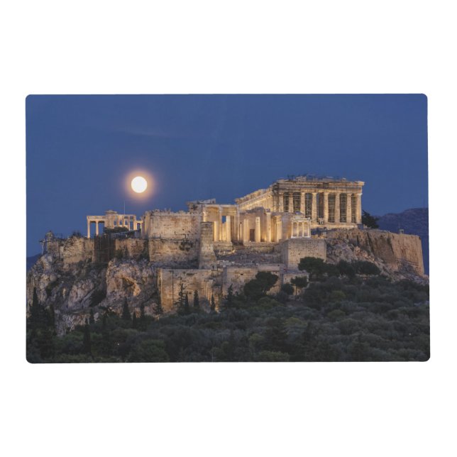 Monuments | The Parthenon Athens, Greece Placemat (Front)