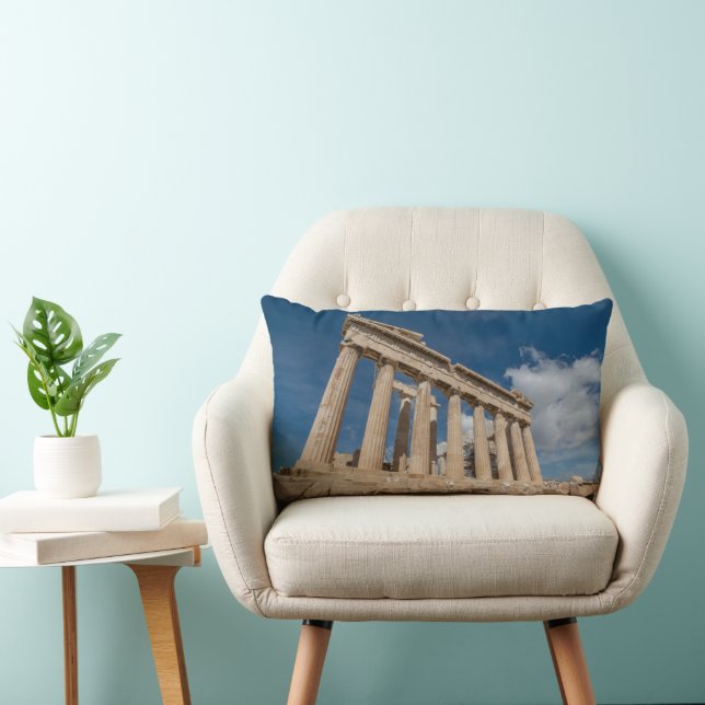 Monuments | The Parthenon, Greece Lumbar Pillow (Chair)