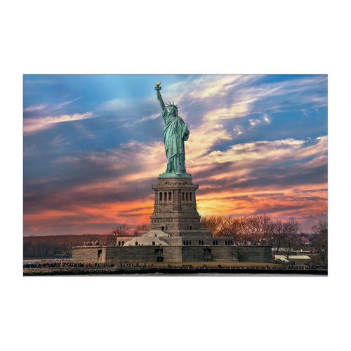 Monuments  The Statue of Liberty Acrylic Print