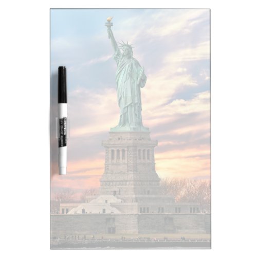 Monuments  The Statue of Liberty Dry Erase Board