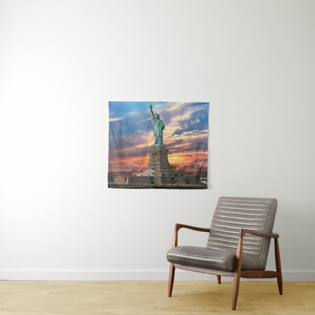 Monuments | The Statue of Liberty Tapestry (In Situ (Horizontal))
