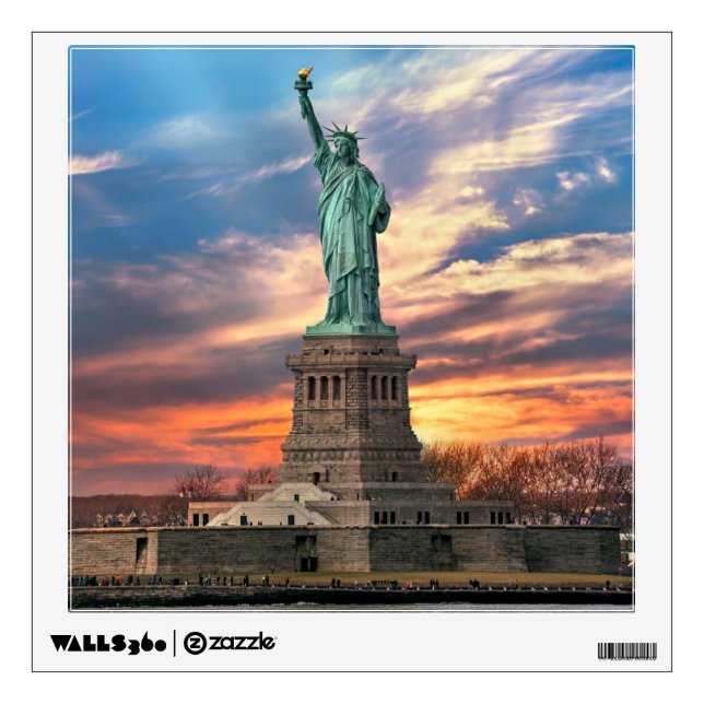 Monuments | The Statue of Liberty Wall Decal (Front)
