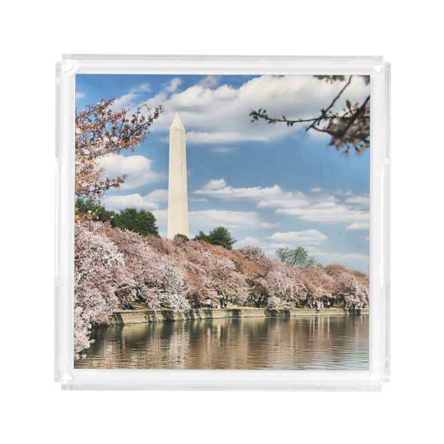 Monuments | Washington Memorial Acrylic Tray (Front)