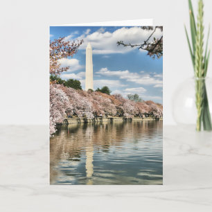 Monuments   Washington Memorial Card