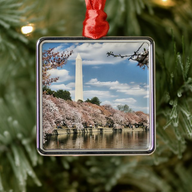 Monuments | Washington Memorial Metal Ornament (Tree)