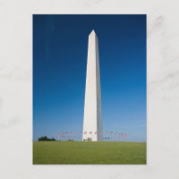 Monuments | Washington Monument with Flags