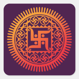 Monyou 14 square sticker