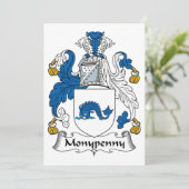 Monypenny Family Crest (Standing Front)