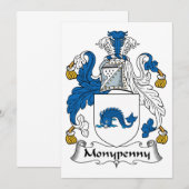 Monypenny Family Crest (Front/Back)