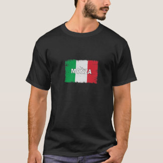 Monza - Italy - City With Italian Flag T-Shirt