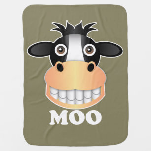 Moo - Baby Blanket Stroller Blanket
