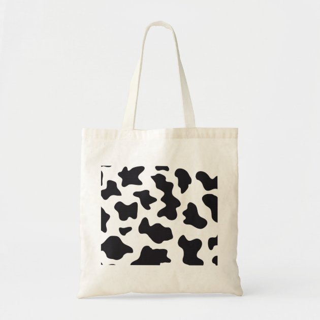 cow print tote bag