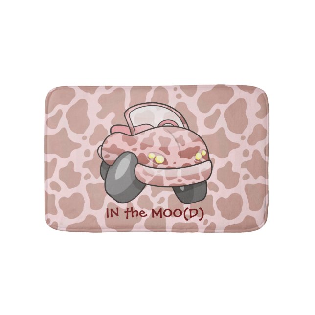 Moo Car Bathroom Mat (Front)