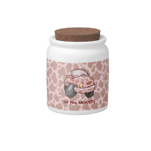 Moo Car Candy Jar