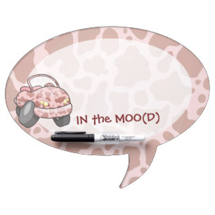 Moo Car Dry Erase Board