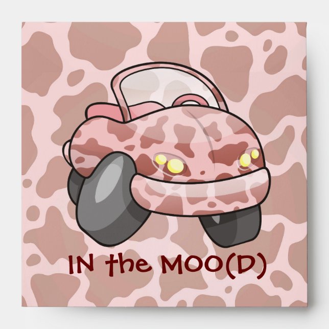 Moo Car Envelope (Front)