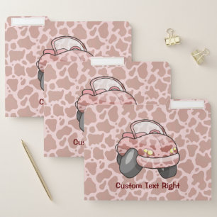 Moo Car File Folder