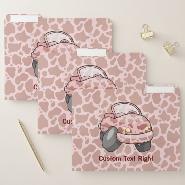 Moo Car File Folder (Set)