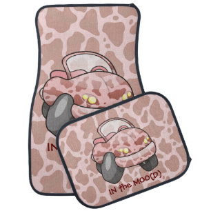 Moo Car Floor Mat