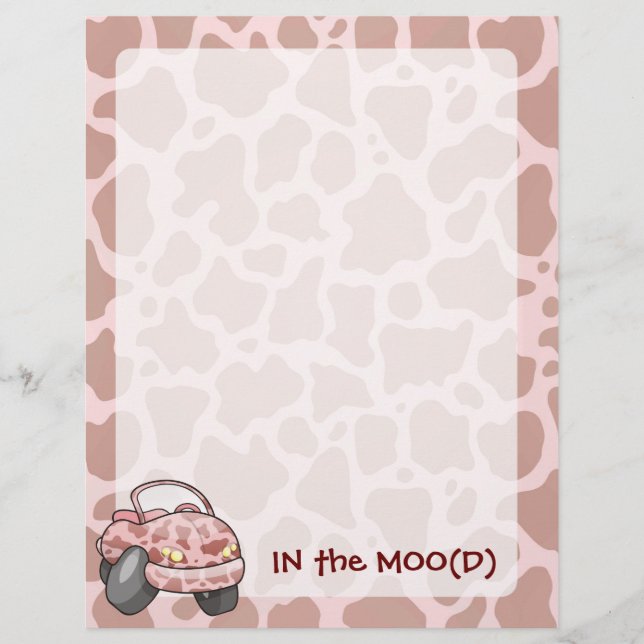 Moo Car Flyer (Front)