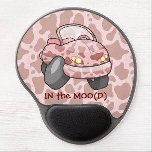 Moo Car Gel Mouse Pad