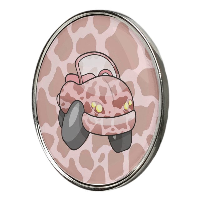 Moo Car Golf Ball Marker (3/4)