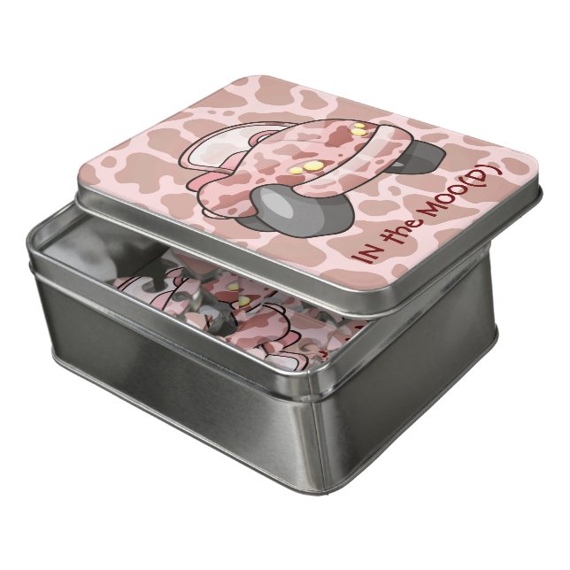 Moo Car Jigsaw Puzzle (Lid Open)